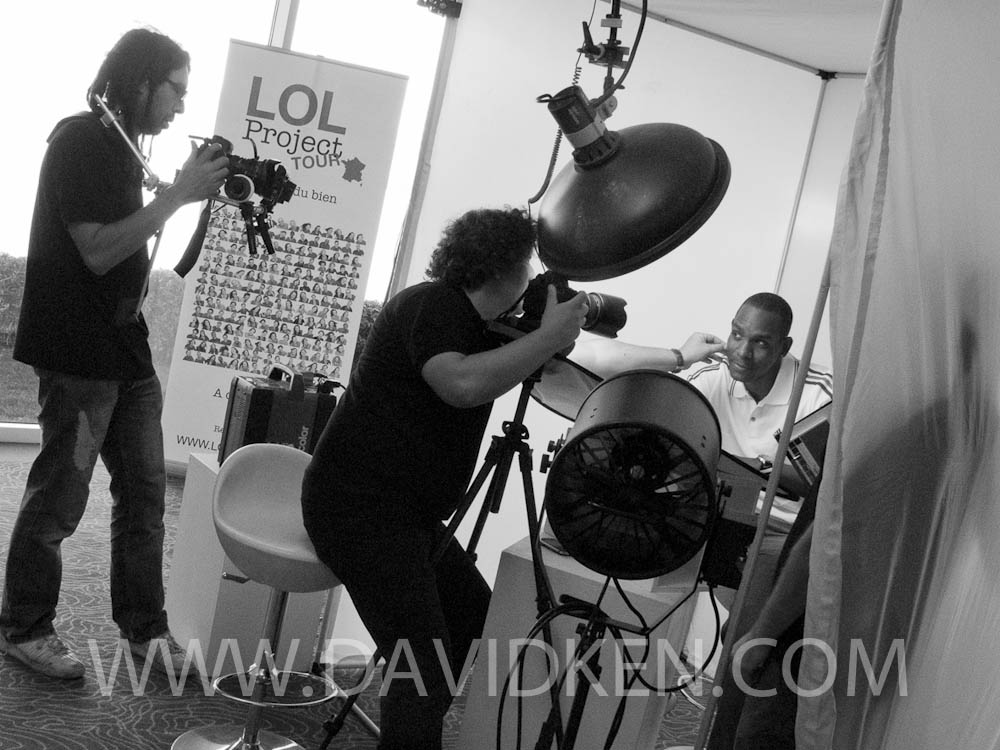 Ronald Pognon dans le LOL Project de David Ken