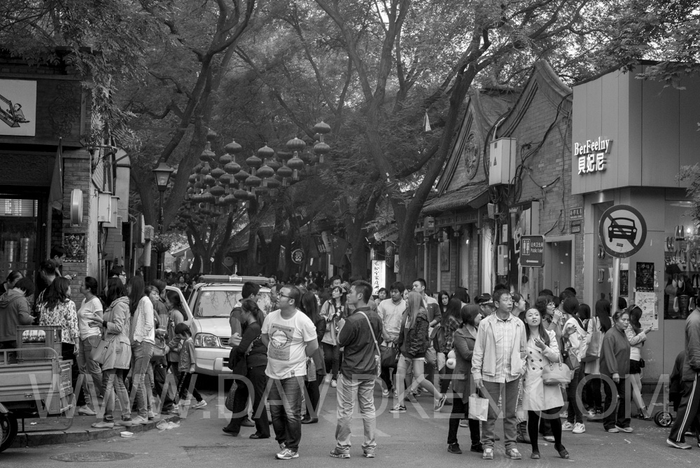 Rue commerçante à Pékin_06 octobre 2013_DavidKen