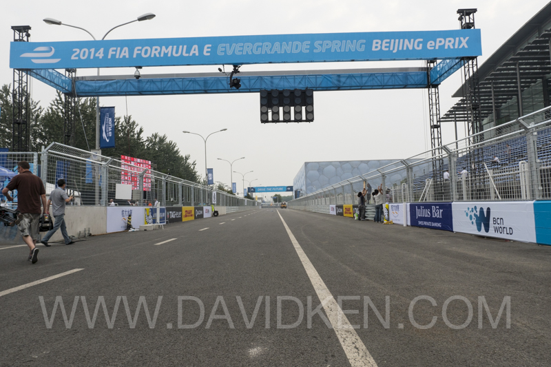 EXCLUSIF: Inside the first Grand Prix de formula-e à Beijing