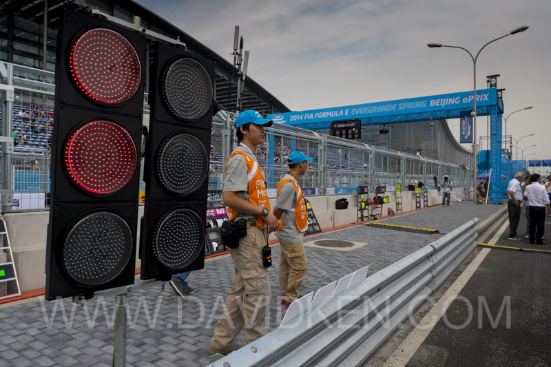 EXCLUSIF: Inside the first Grand Prix de formula-e à Beijing