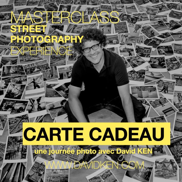 Carte Cadeau 1 day Street Photo avec David Ken